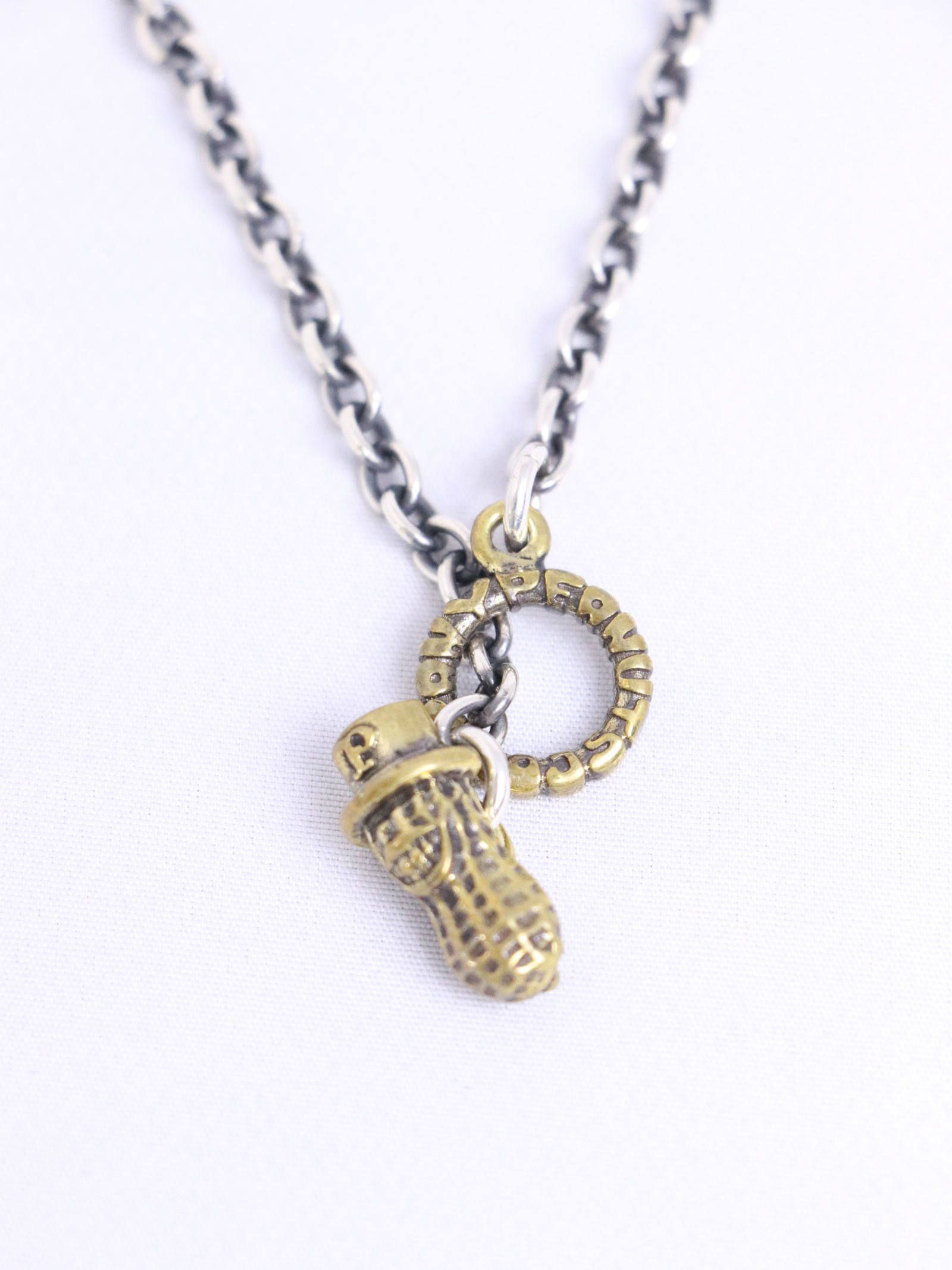 PEANUTS & CO. - PEANUTS CHAIN - Ⅰ SV x BRASS (ROUND) | SKANDA
