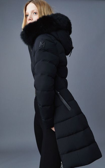 取り外しファ付モッズコート ブラックサイズ44 Thinsulateシンサレート