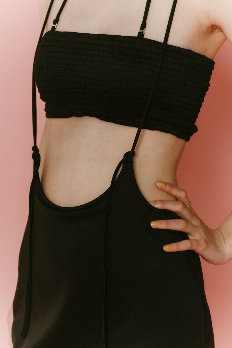 Knuth Marf - suspender swim wear / サスペンダー スイムウェア