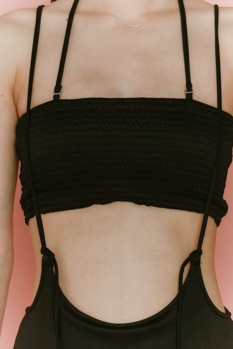 Knuth Marf - suspender swim wear / サスペンダー スイムウェア