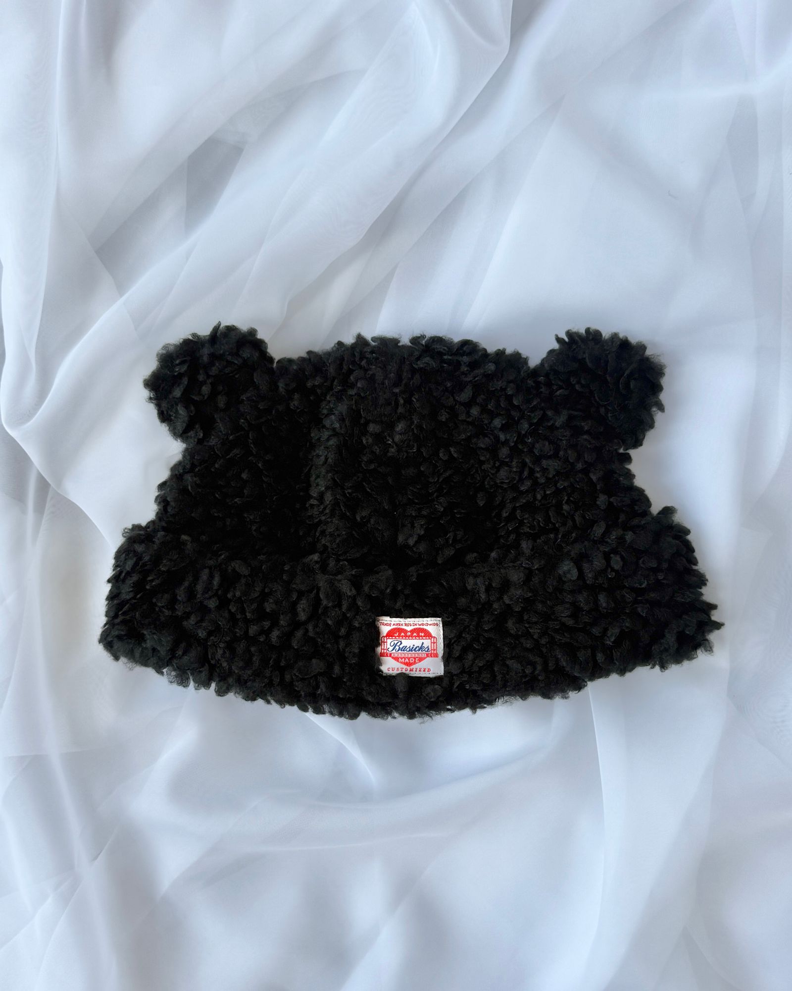 BASICKS - Bear Beanie / ベアビーニー (ネイビー) | Sir online store