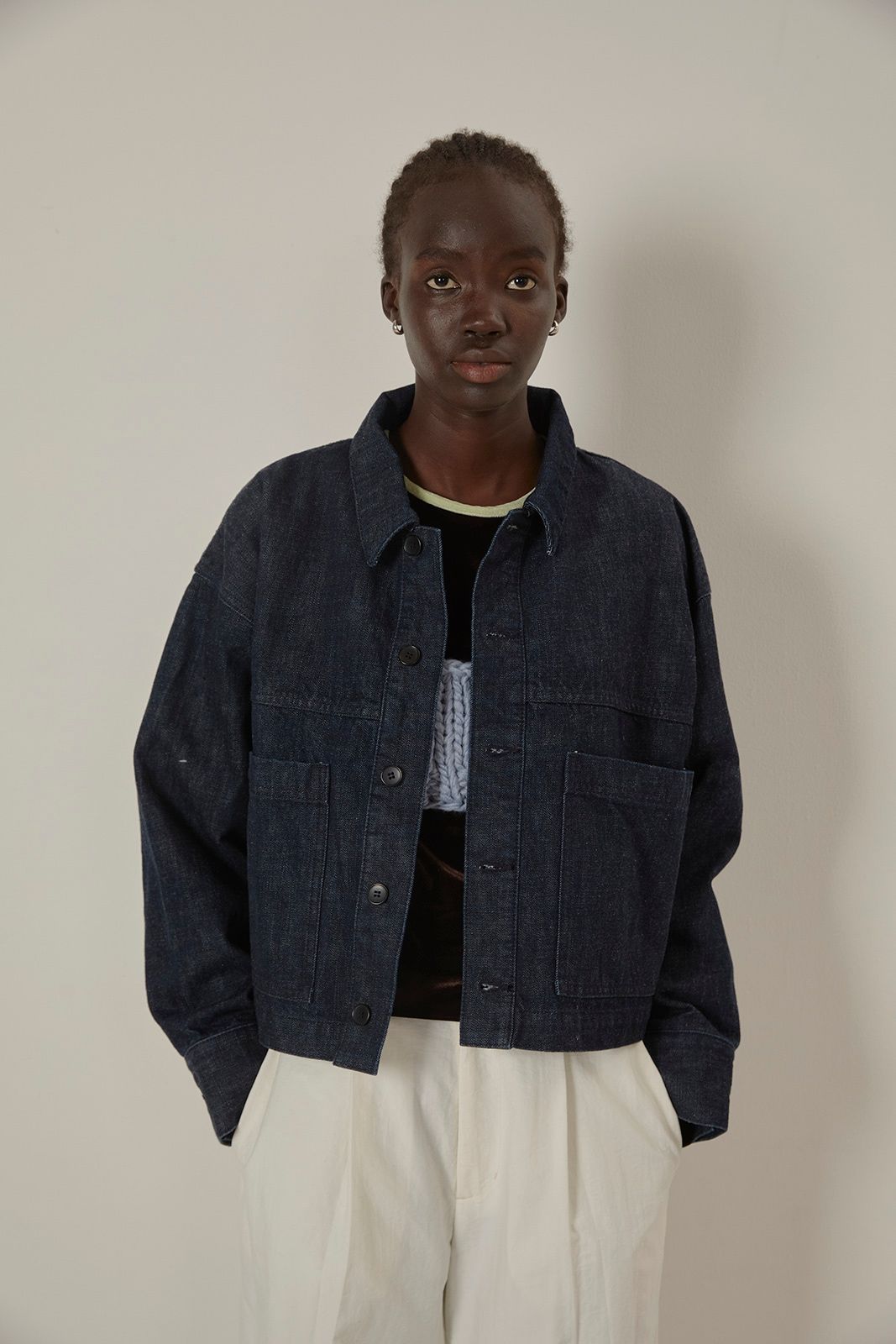 DECOROSO コーティングデニムジャケット サイズ1 短丈 MUSINSA公式