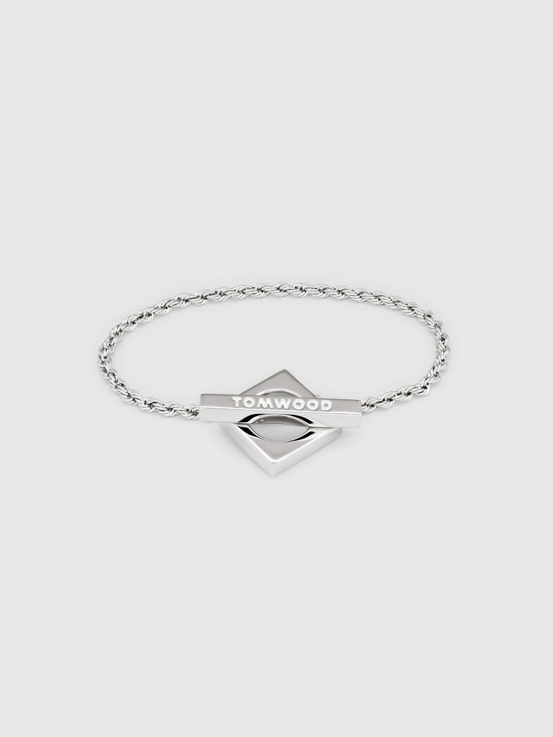 TOMWOOD - スクエア ロープ ブレスレット / SQUARE ROPE BRACELET