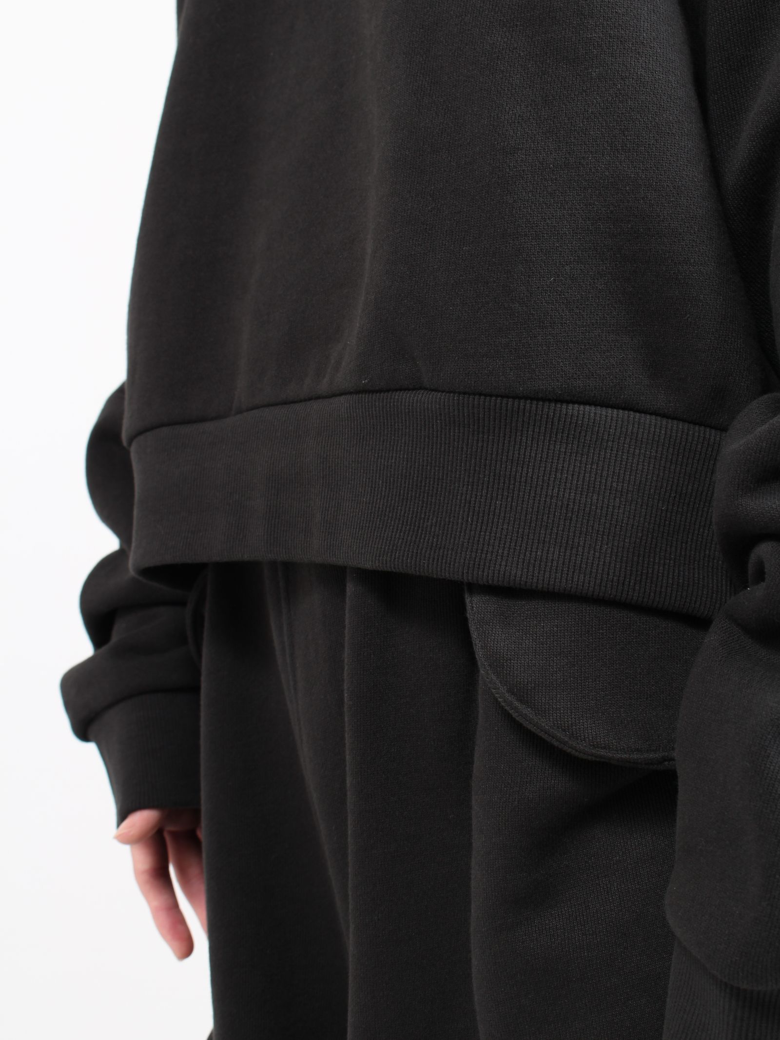 entire studios - ボックス クルー スウェット / BOX CREW / WASHED