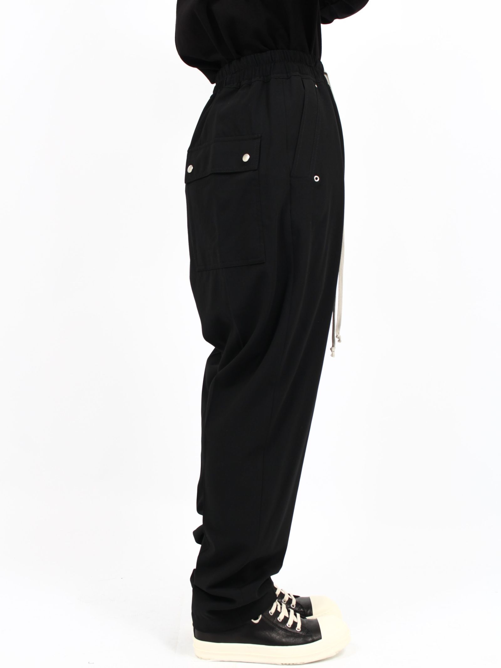 RICK OWENS - 【25SS】ベラ パンツ / BELA PANTS / ブラック | STORY