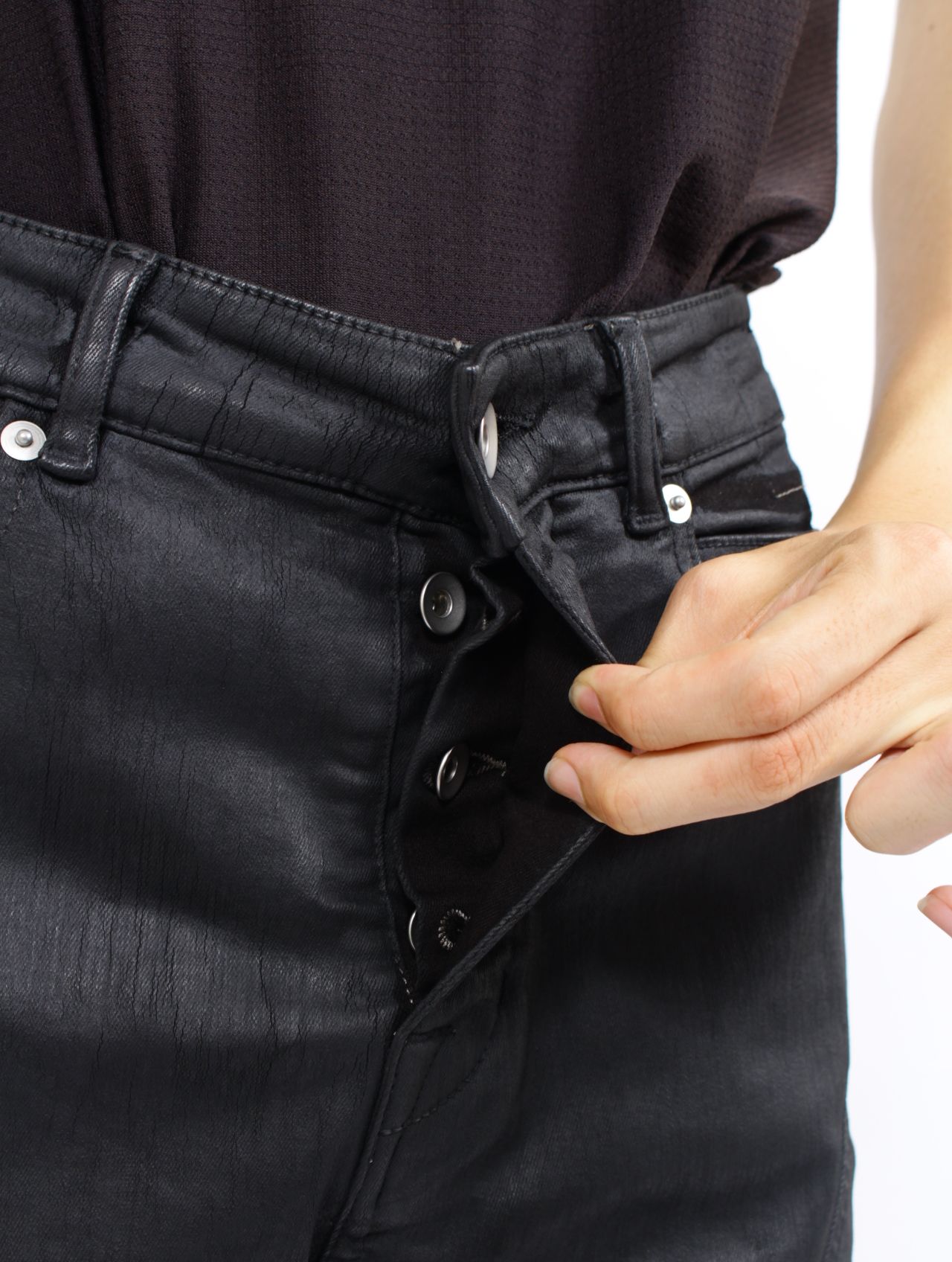 RICK OWENS DRKSHDW - 【25AW】バイアス ブーツカット コーティング