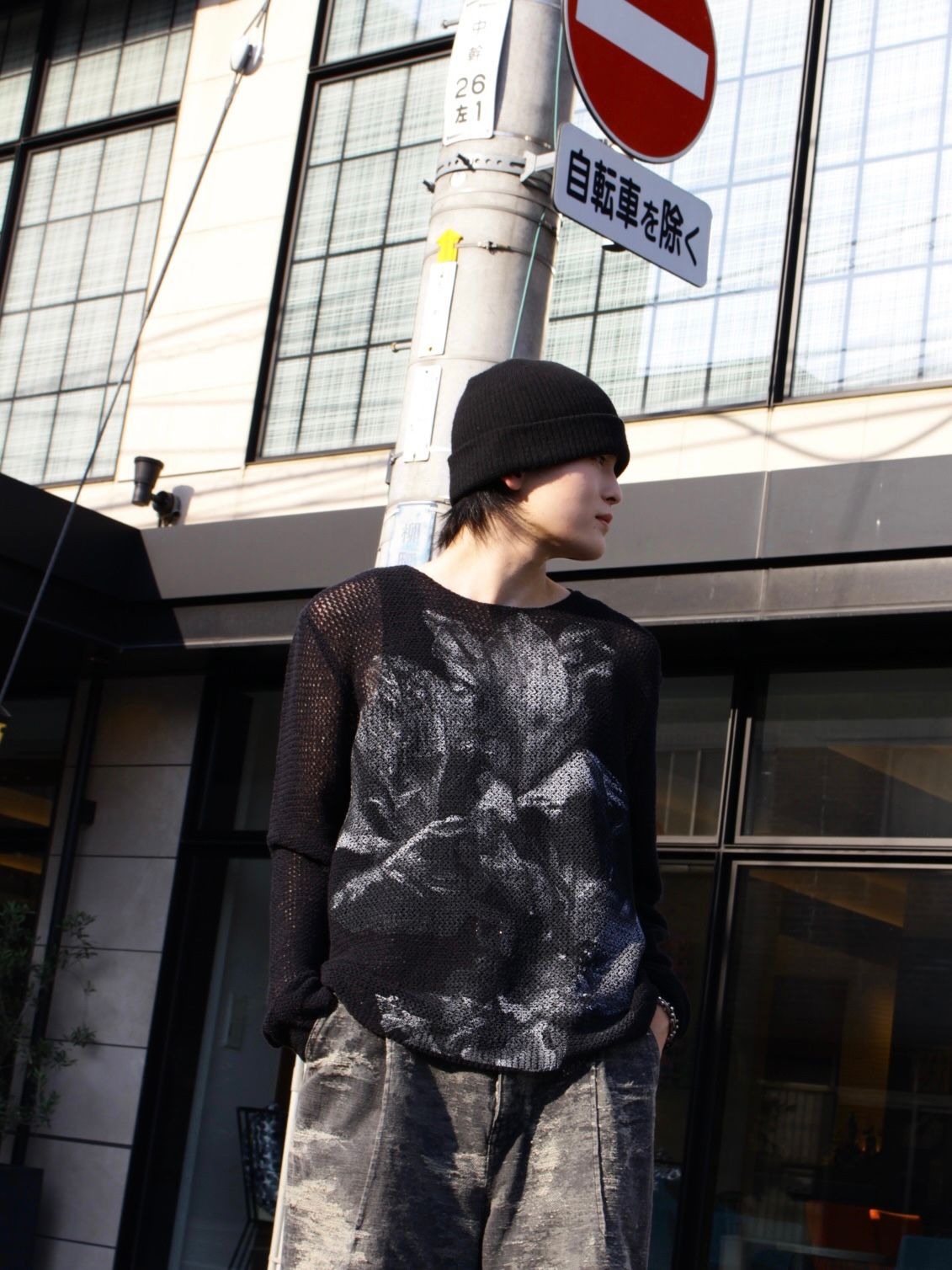 TAAKK - 【25AW】フラワープリント ニット / FLOWER PRINT KNIT