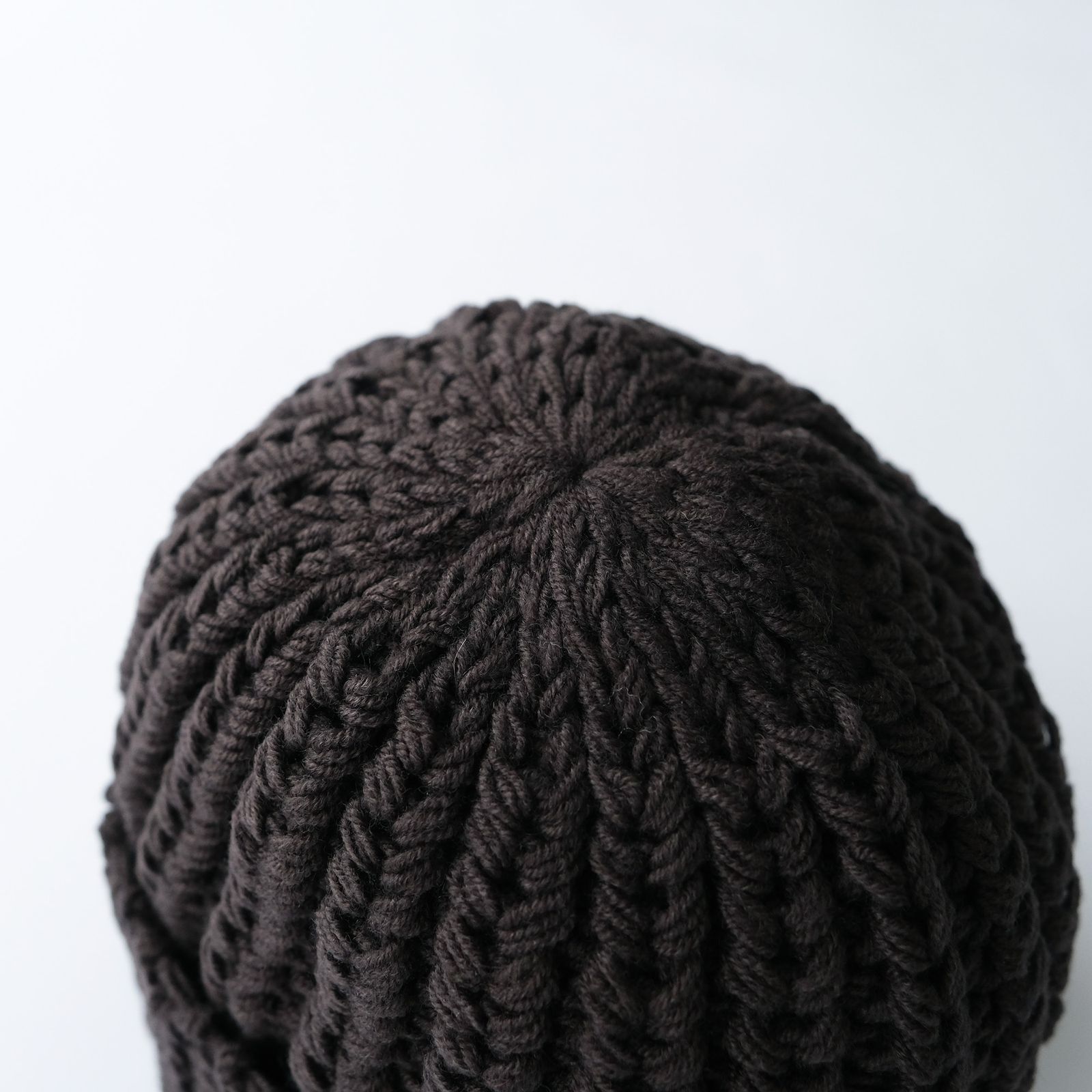 COMESANDGOES - Big Knit -ニットキャップ-（Black /ブラック