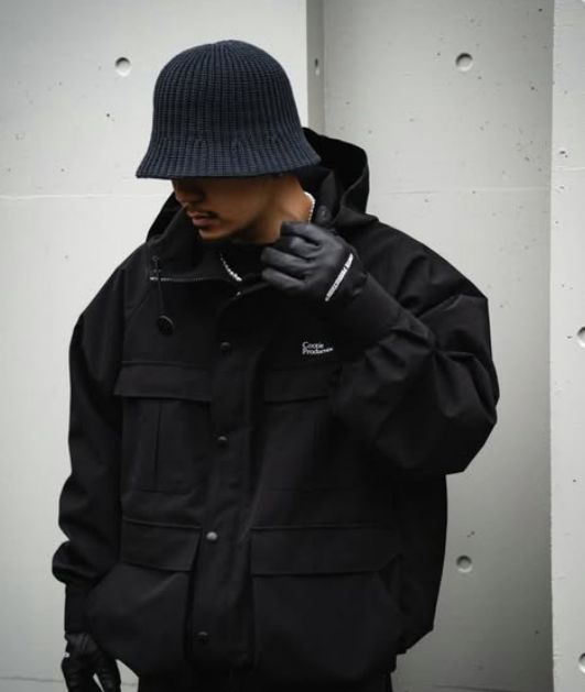 COOTIE PRODUCTIONS - Leather Glove / Black / グローブ | Stripe