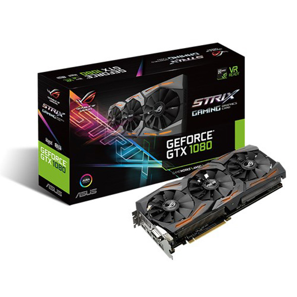 グラフィックボード NVIDIA GeForce GTX 1080搭載 PCI-Express ROG