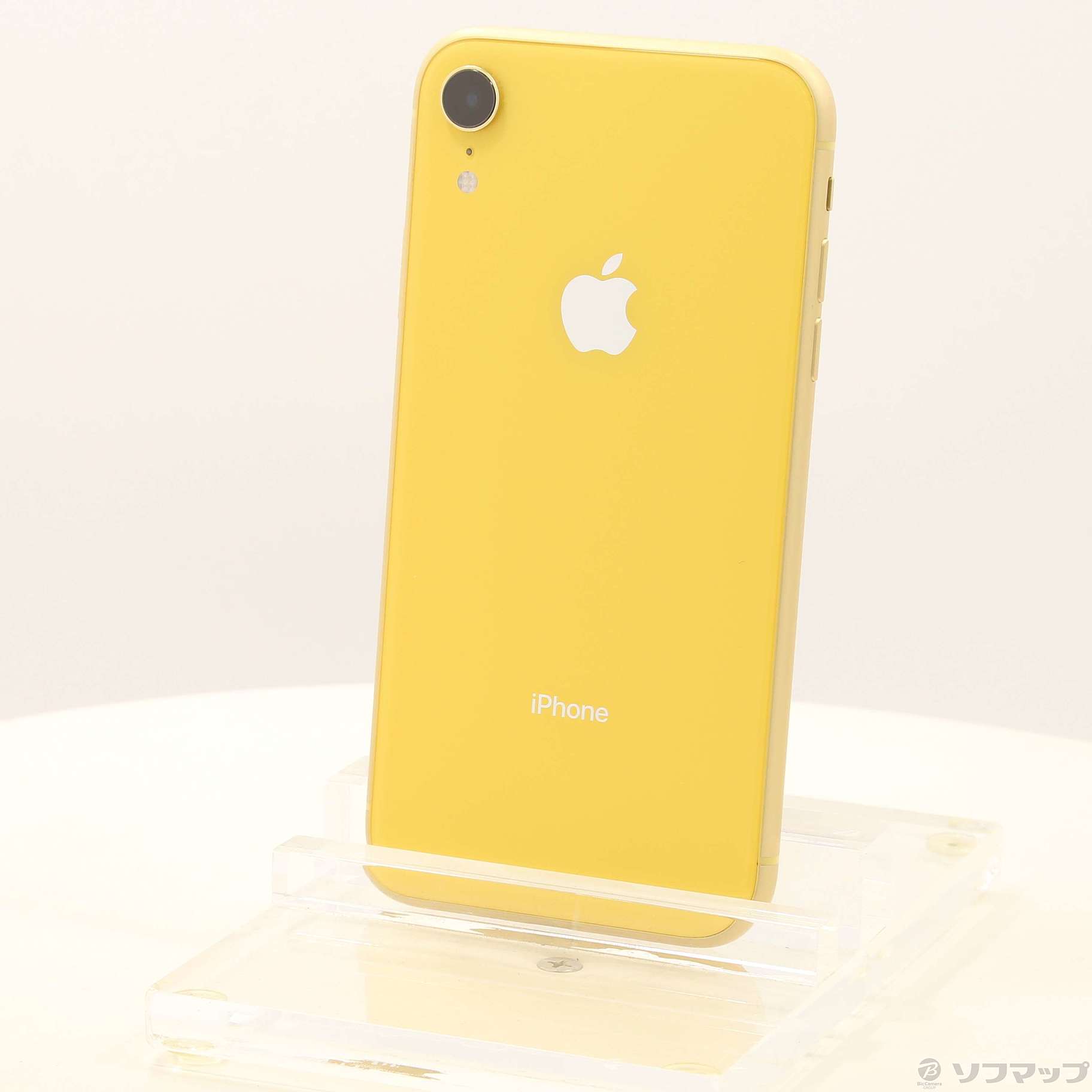 iPhone iPhone XR 128GB イエロー SIMフリー 初期化済 フィルム付 XR