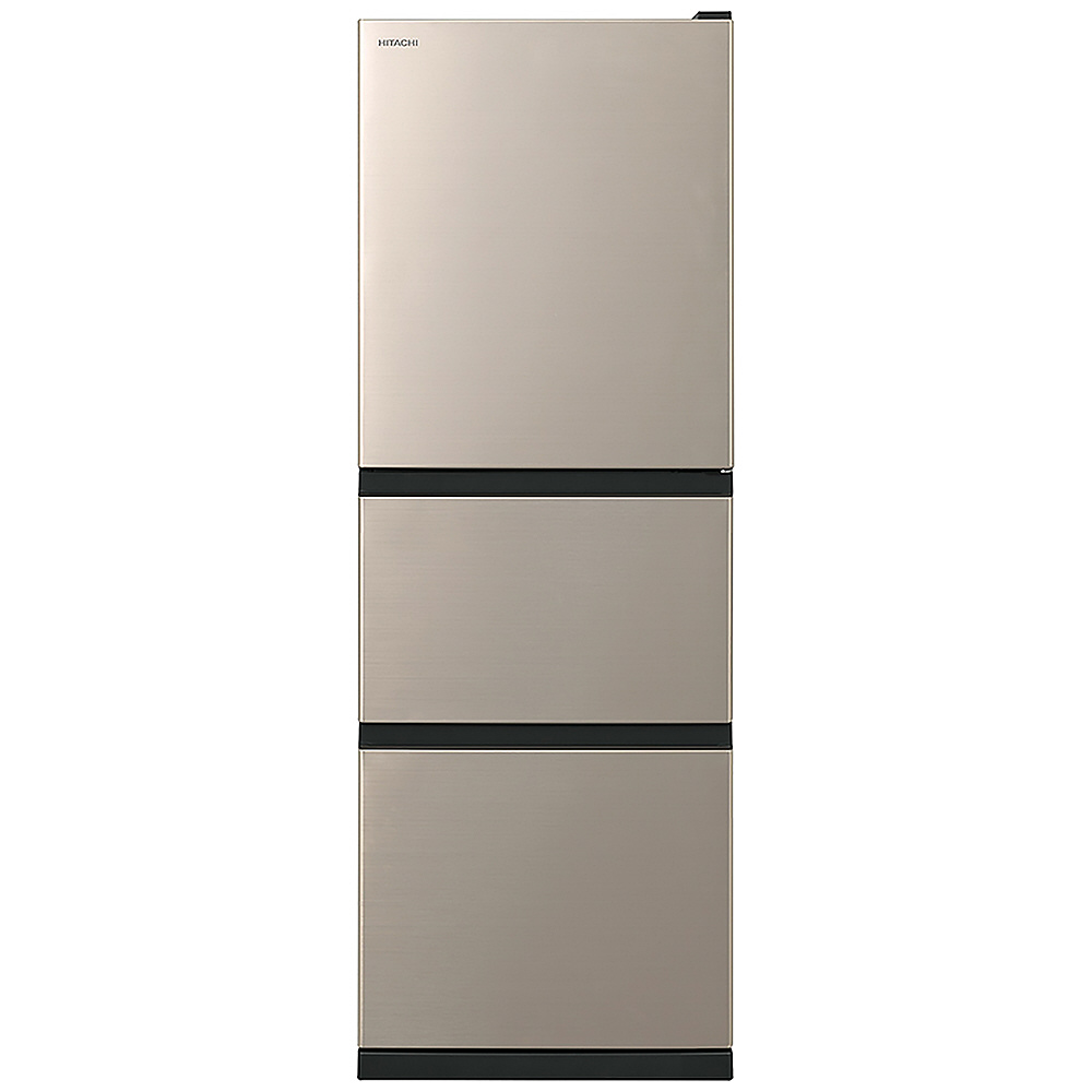 冷蔵庫 ライトゴールド R-27V-N ［幅54cm /265L /3ドア /右開きタイプ