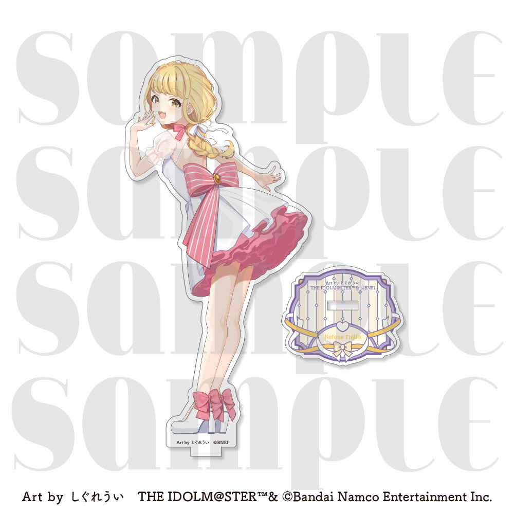 アイドルマスター』シリーズ×しぐれうい アクリルスタンド 藤田 ことね