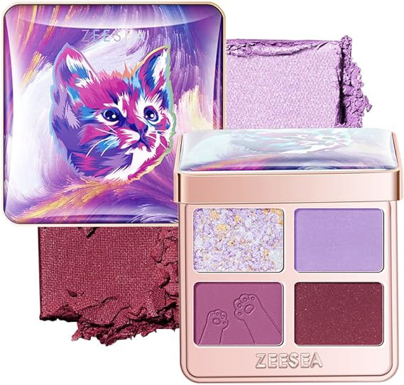 夢幻燦爛 動物シリーズ 4色アイシャドウ アニマルアイシャドウ #04