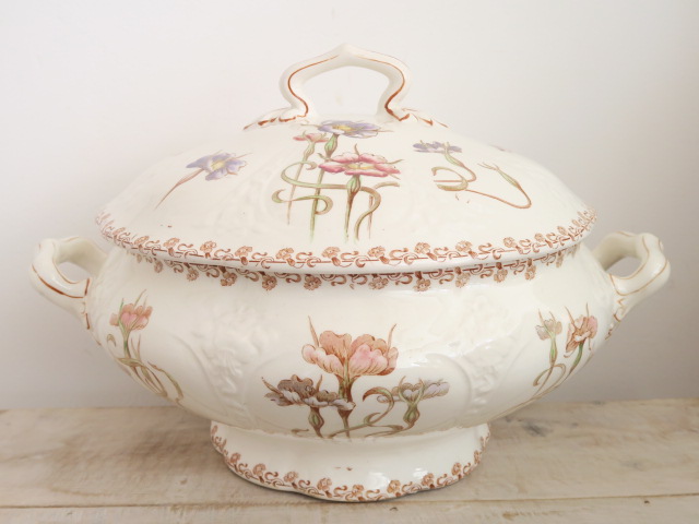 フランス アンティーク スーピエール NIELLES LONGWY