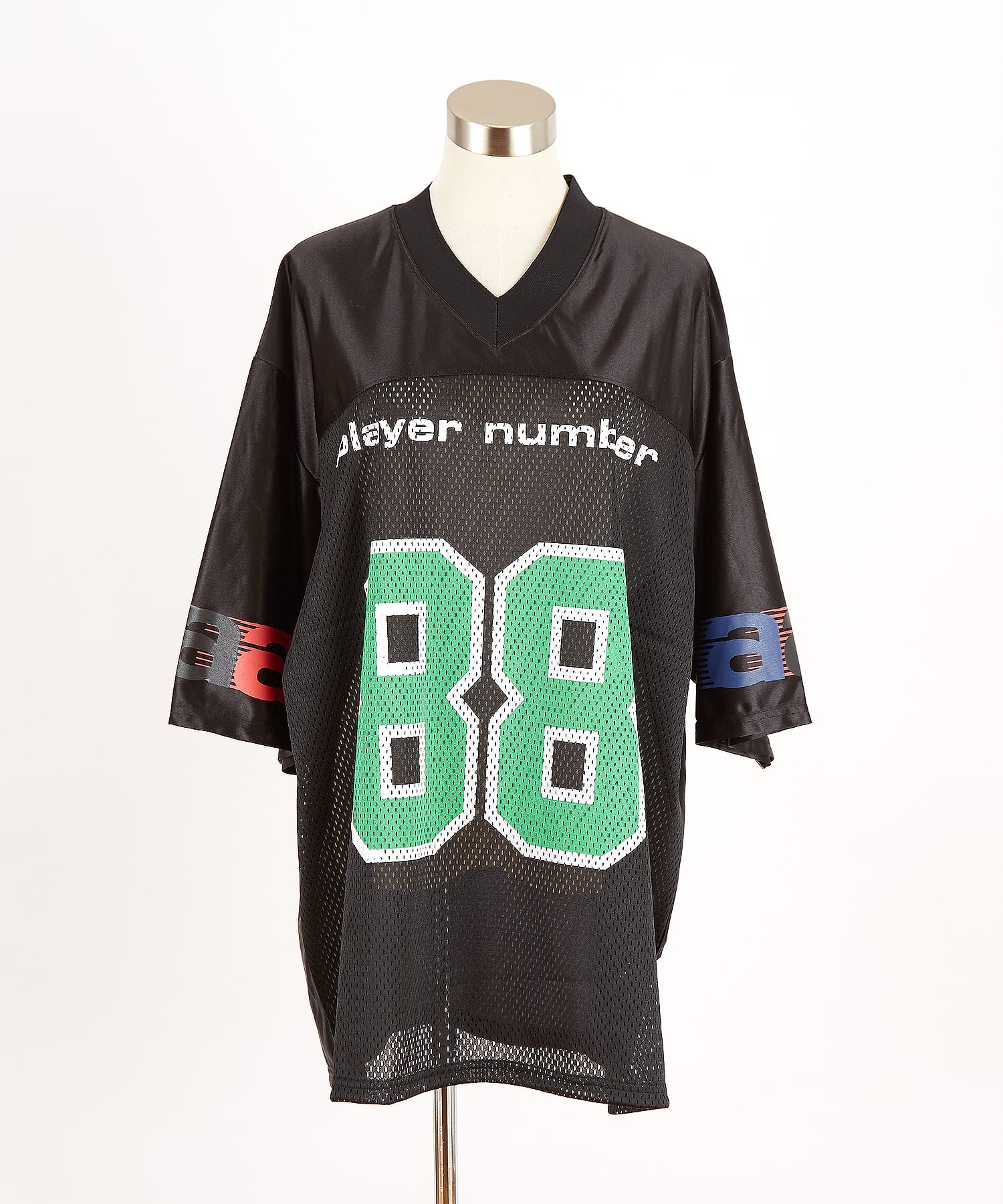 コンビメッシュナンバリングフットボールシャツ / 半袖 Tシャツ メンズ