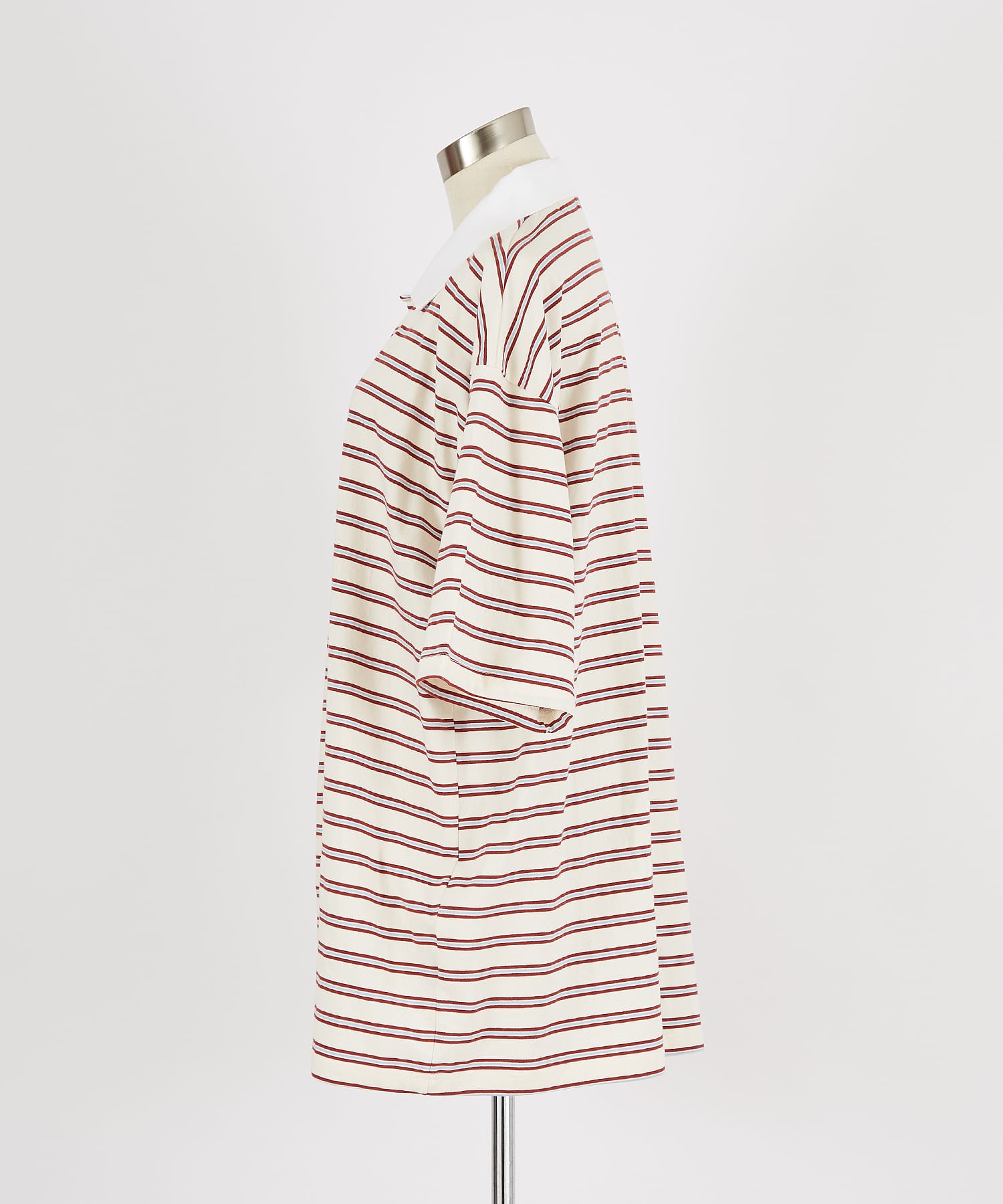 マルチボーダーオーバーサイズラガーシャツ / メンズ レディース ユニ