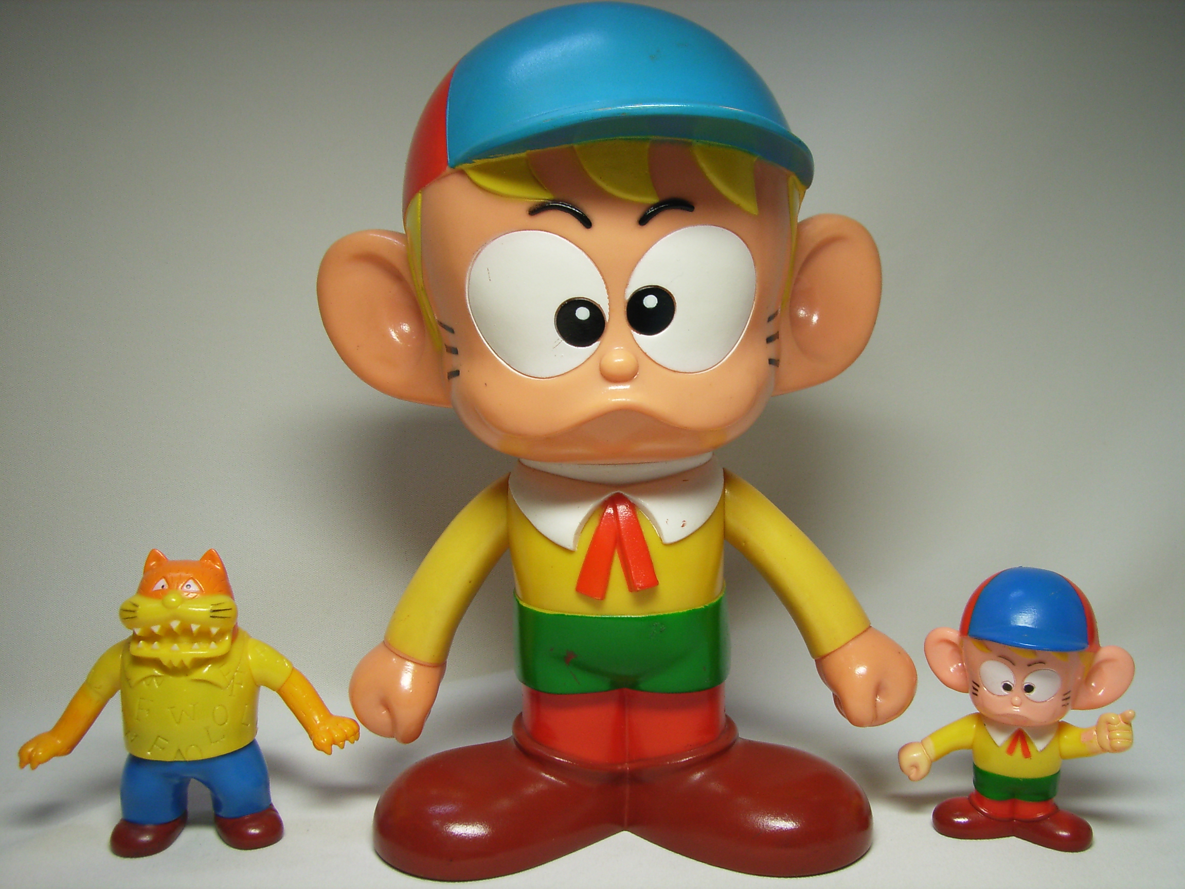 大きい！高さ22センチ☆ポピー 怪物くん ソフビ人形 貯金箱 藤子・F