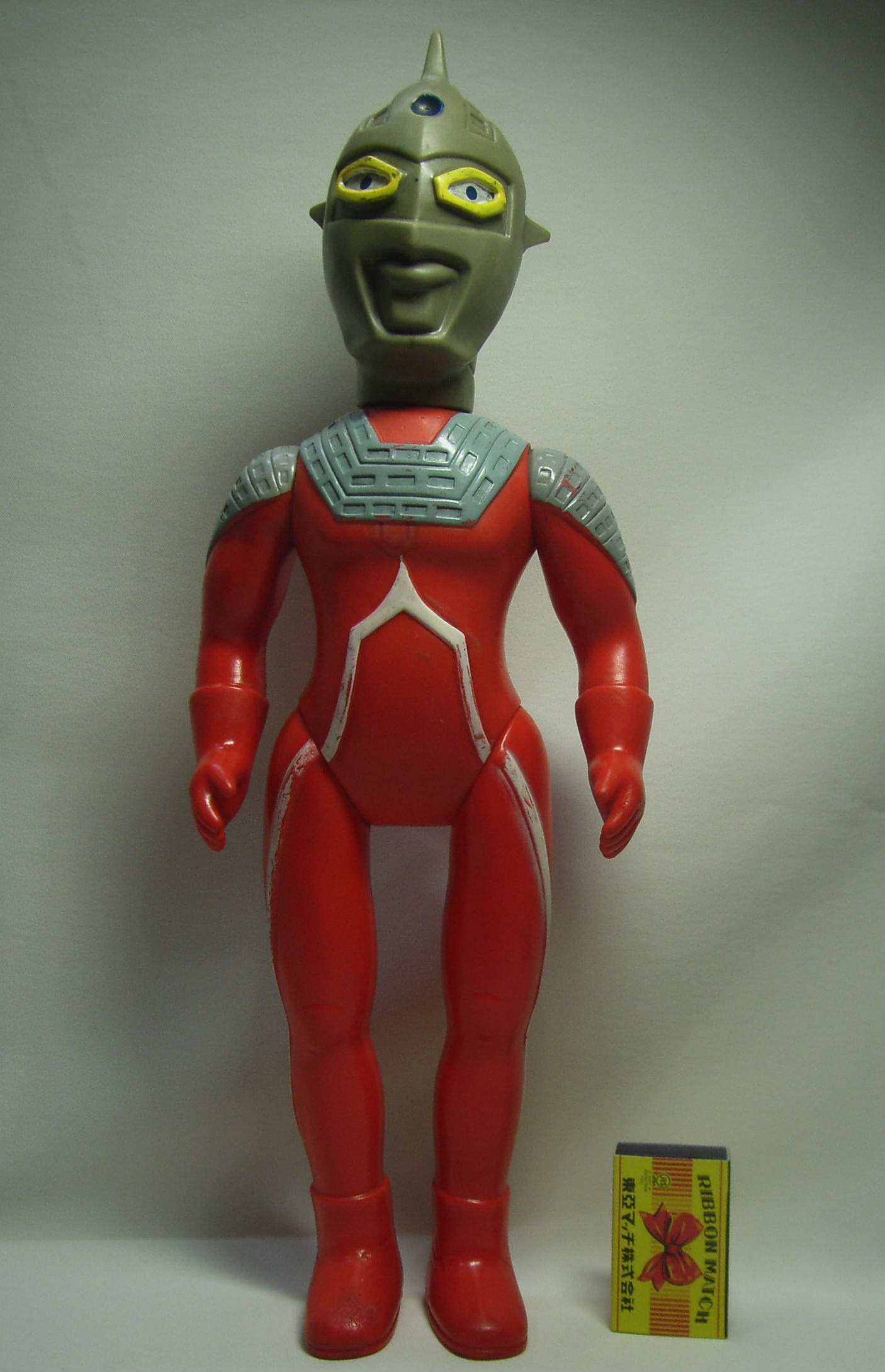 当時物】ウルトラマンセブン ブルマァク ソフビ 大サイズ 昭和レトロ