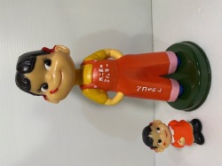 ブリキ台☆カウンター用☆店頭用☆不二家☆首ふり☆ハカマ☆