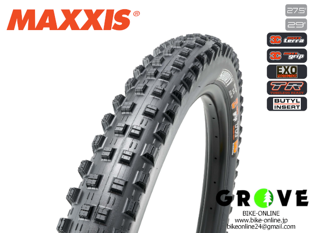 MAXXIS マキシス [ Shorty ショーティ ] 3C MAXX GRIP / 27.5 / 29