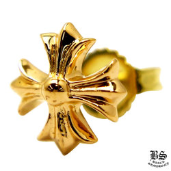 クロムハーツタイニースクロールフープピアス22K|クロムハーツ通販専門