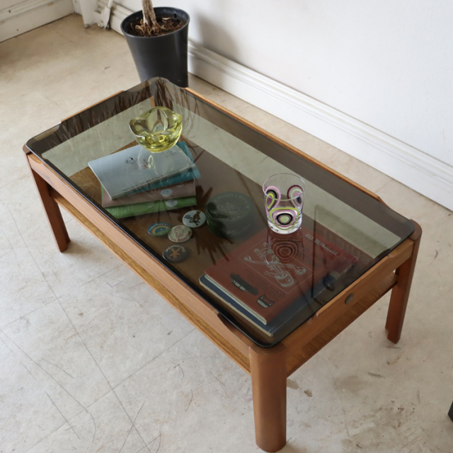 メイヤー（Myer）製【ガラス】コーヒーテーブル 商品番号【021074