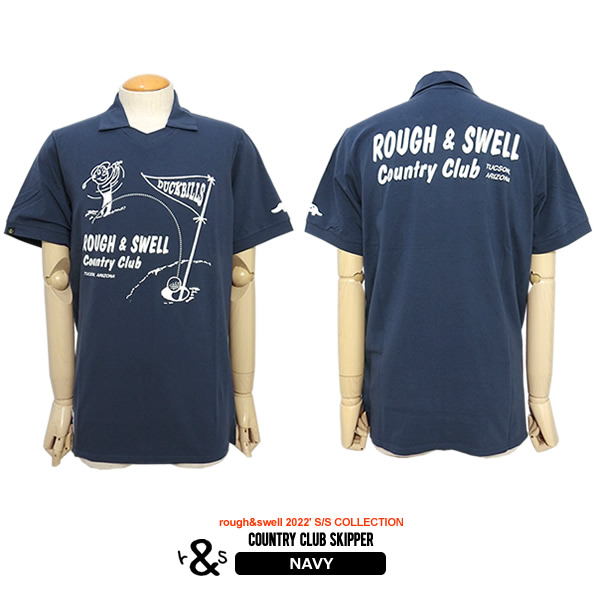 カジュアルゴルフドットコムby PALM SPRINGSにrough&swell［ラフアンド