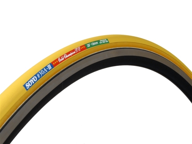 SOYO GOLD STAR & RED R II シームレスタイヤ2本セット SOYO GOLD