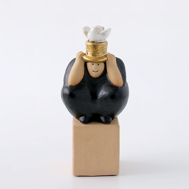 個別販売】Lisa Larson リサ・ラーソン｜MAGICIAN マジシャン ブラック