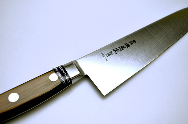 村田刃物】菊虎 別作 牛刀 210mm,鋼包丁,堺包丁ステンレス,村田刃物,堺