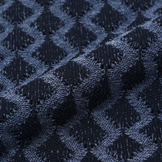 会員様限定SALE]秋冬 G-ZERO ウェーブジャガード ニットジャケット