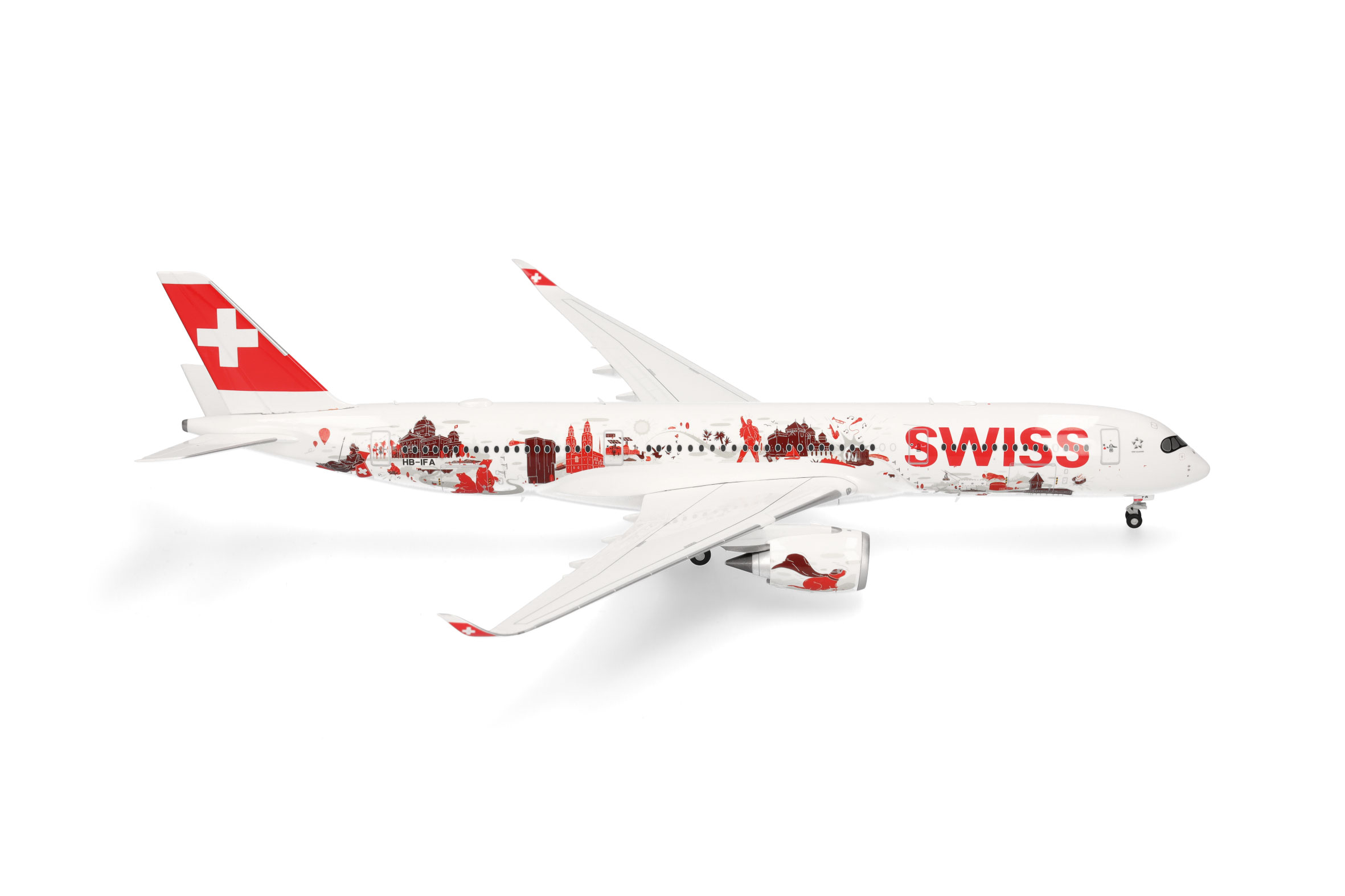 SWISS A350-900 スイス航空 Wanderlust 塗装 ph SWISS A350-900 スイス