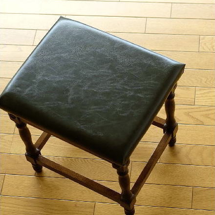 ドレッサー用椅子 チェア アンティーク おしゃれ 木製 オーク