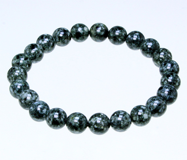 ブレスレット とおのの銘石（遠野の銘石） 8φ 23玉 No.1 《説明書付