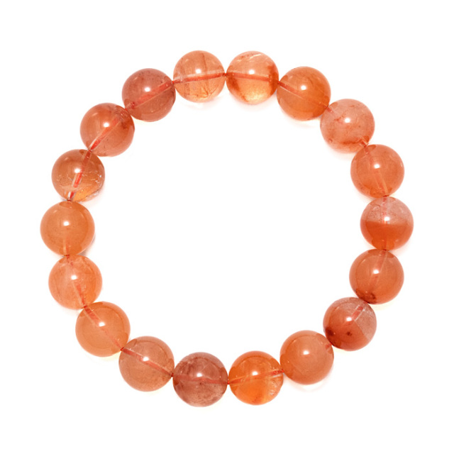 ブレスレット ラビットヘアールチルクォーツ （マダガスカル産） 11.5