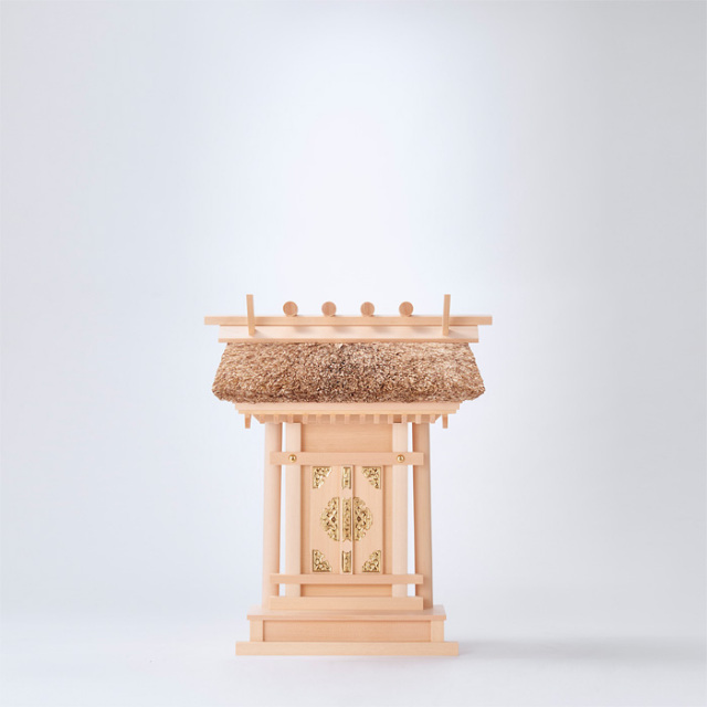 神棚 茅葺一社宮 D型 小〈K-24〉 | 高級神棚・神具の通販なら伊勢宮忠