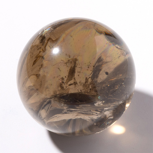 丸玉 スモーキーシトリン レインボー 36mm No.11 | 神棚・神具の製造