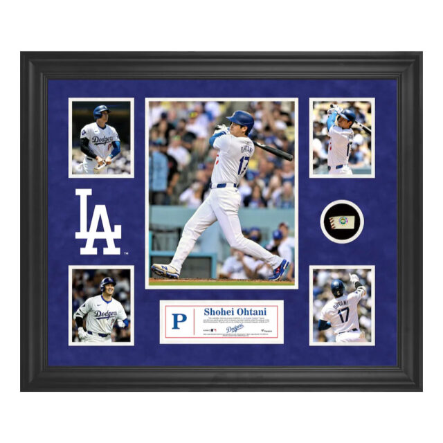 大谷翔平」実使用ボールチップ封入 フォトフレーム
