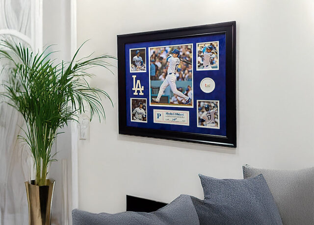 大谷翔平」実使用ボールチップ封入 フォトフレーム