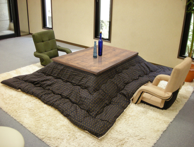 BRANこたつテーブル ダークブラウン｜国産ナラ材使用・幅120cmの