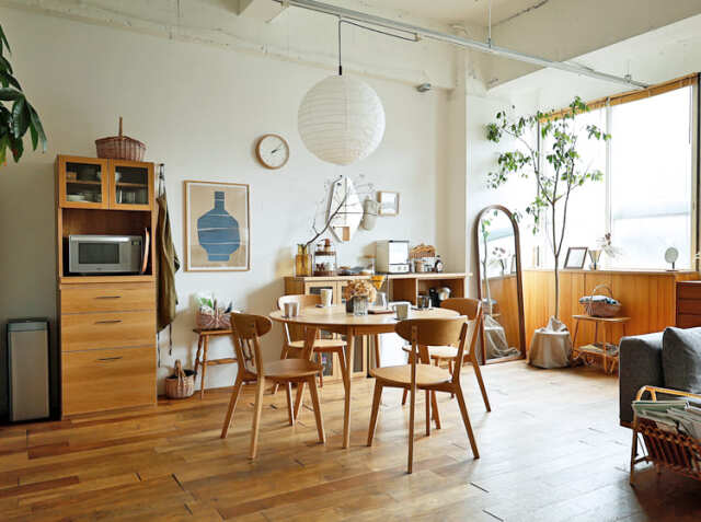 円形ダイニングテーブル RIVER（リバー）直径120cmタイプ｜北欧