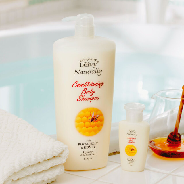 レイヴィーボディシャンプーローヤルゼリー110ml｜Leivy Naturally