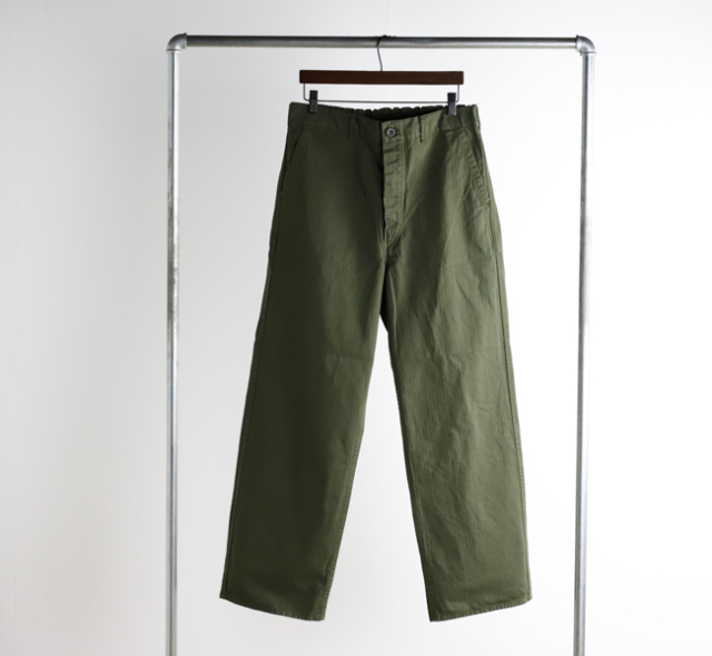 orslow オアスロウ WIDE FIT FRENCH WORK PANTS ワイドフィット