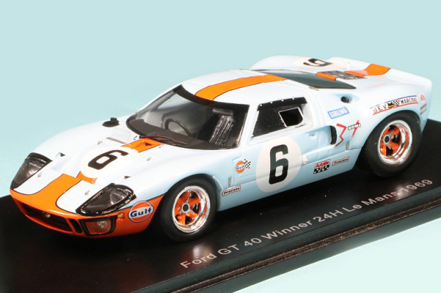 スパーク 1/43 フォード GT40 ルマン 24h 1969 Winner No.6 43LM69
