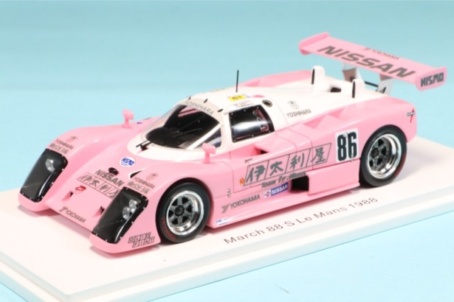 ロム独占再生産特注スパーク 1/43 マーチ ニッサン 88S 伊太利屋