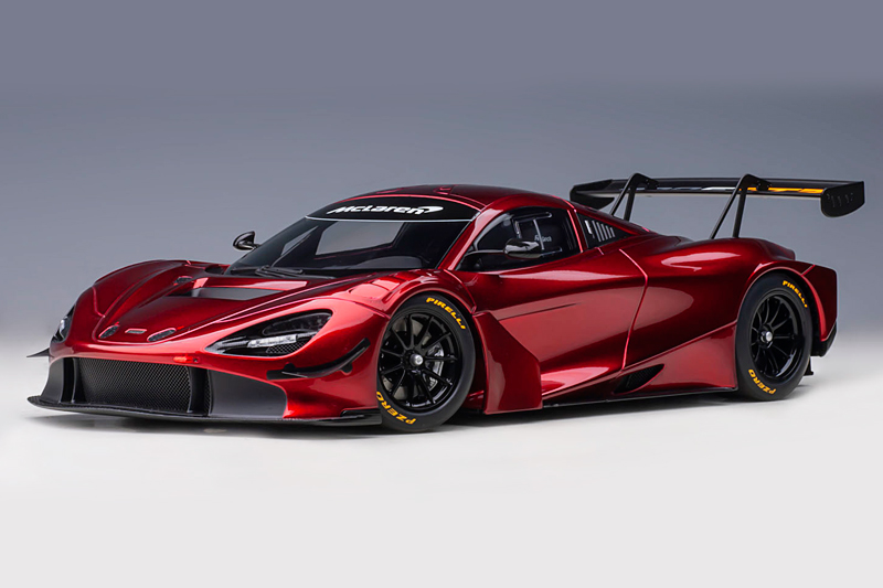 オートアート 1/18 マクラーレン 720S GT3 メタリックレッド 81971