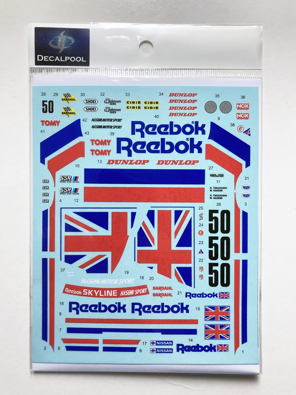 絶版 HPI アートファクトリーコラボデカール 絶版 HPI アート