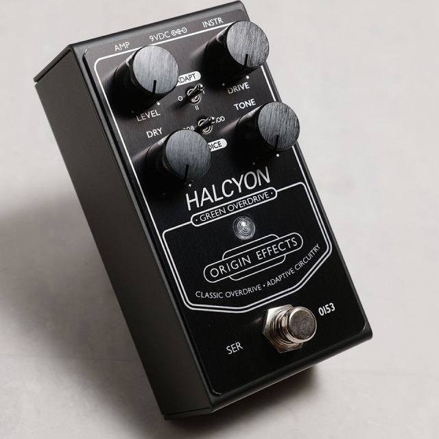 ORIGIN EFFECTS/HALCYON GREEN OVERDRIVE BLACK EDITION【在庫あり