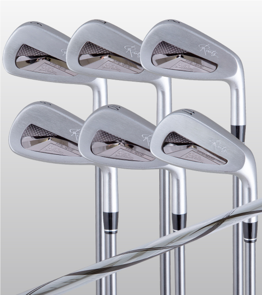激飛び】 ルーツゴルフラプターアイアン5〜11 (7本)トラビル115S装着